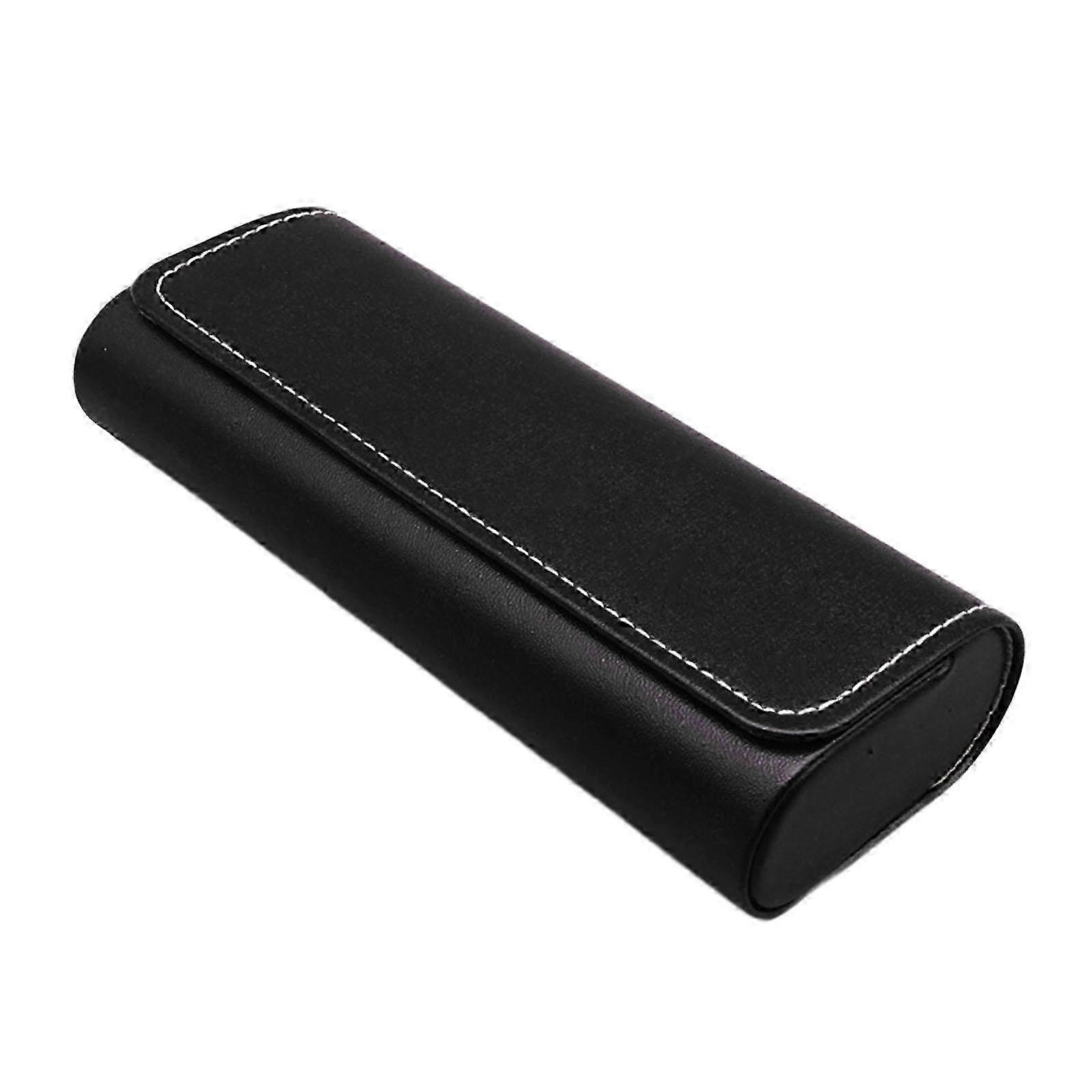 Compact Flock-Lined Eyewear Storage Case