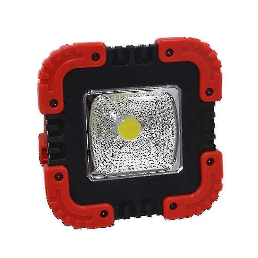 Solar Led Work Light Rechargeable Emergency Flood Lamp Floodlight compatible with Camping