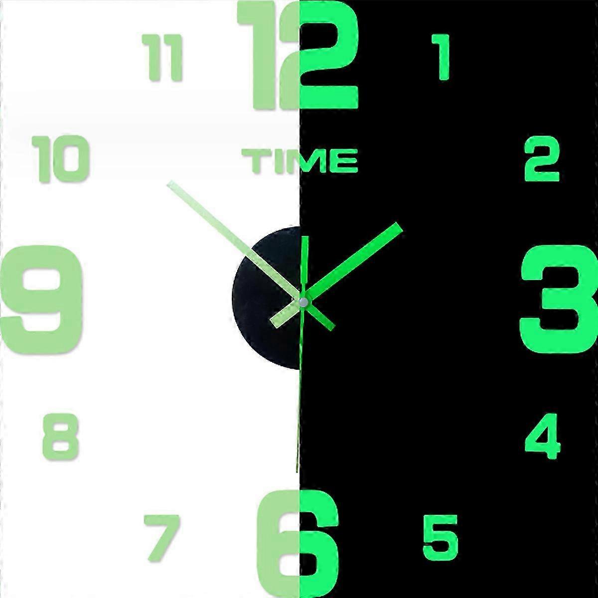 Frameless Customizable Silent Clock