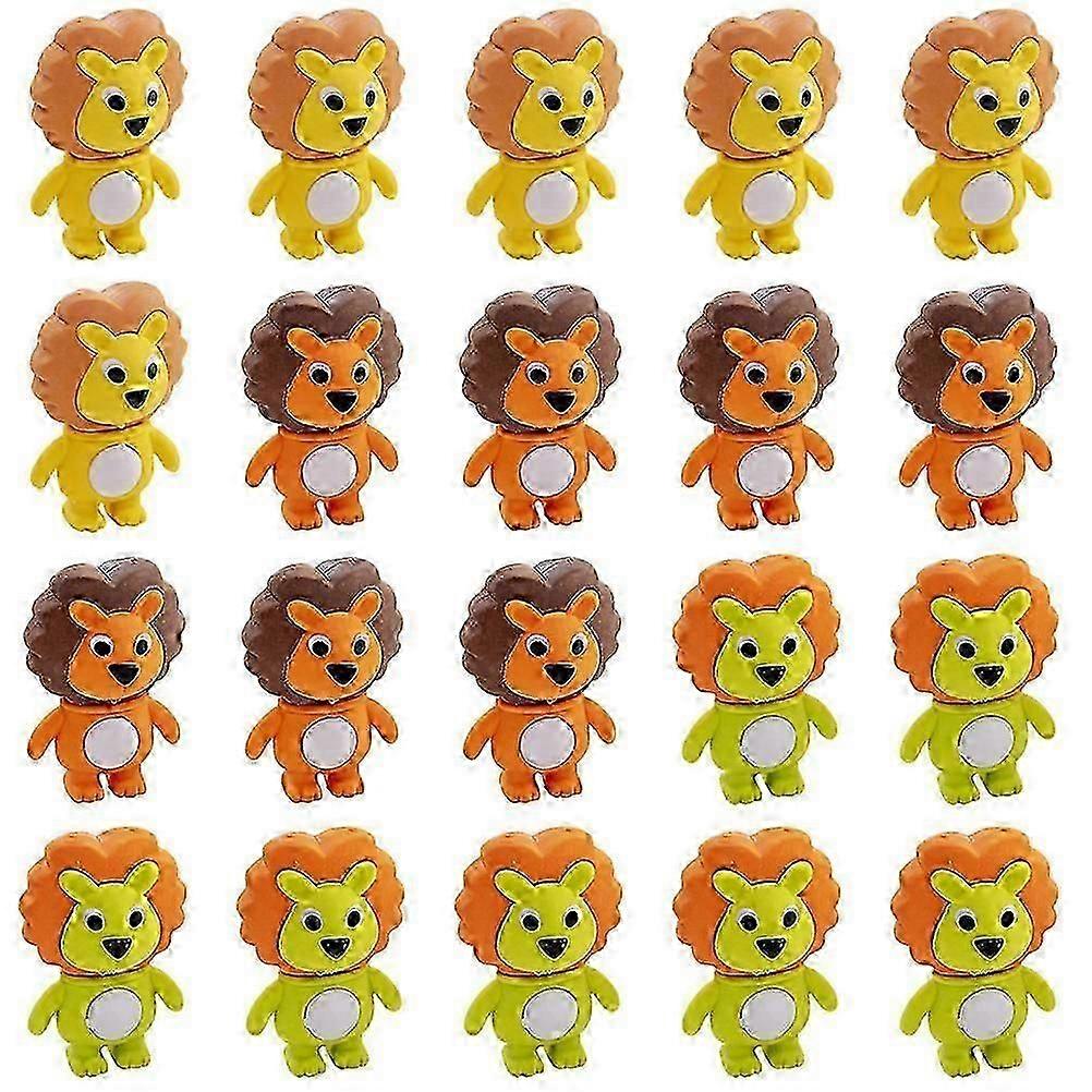20pcs Multi-function Erasers Delicate Kids Erasers Mini Erasers Student Supply XI