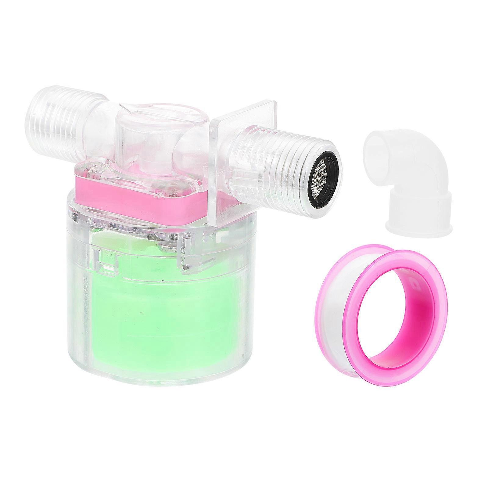 Water Level Controller Float Switch for Water Pipe Use 1Set Pink