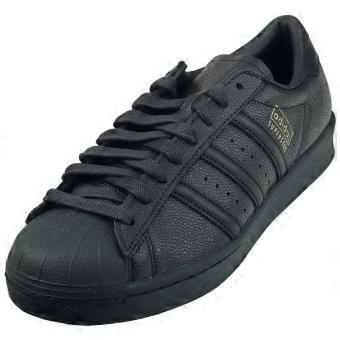 adidas Superstar Vintage Unisex Classic Trainers in Black Gold