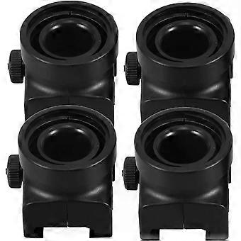 Bälle-Schleuder, 4 Stück, Kunststoff-Adapter für Outdoor-Spiele.