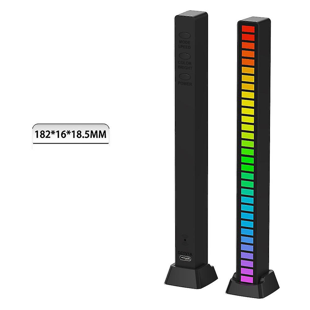 2pcs Pickup Rhythm Light rgb Auto Desktop Computer Led