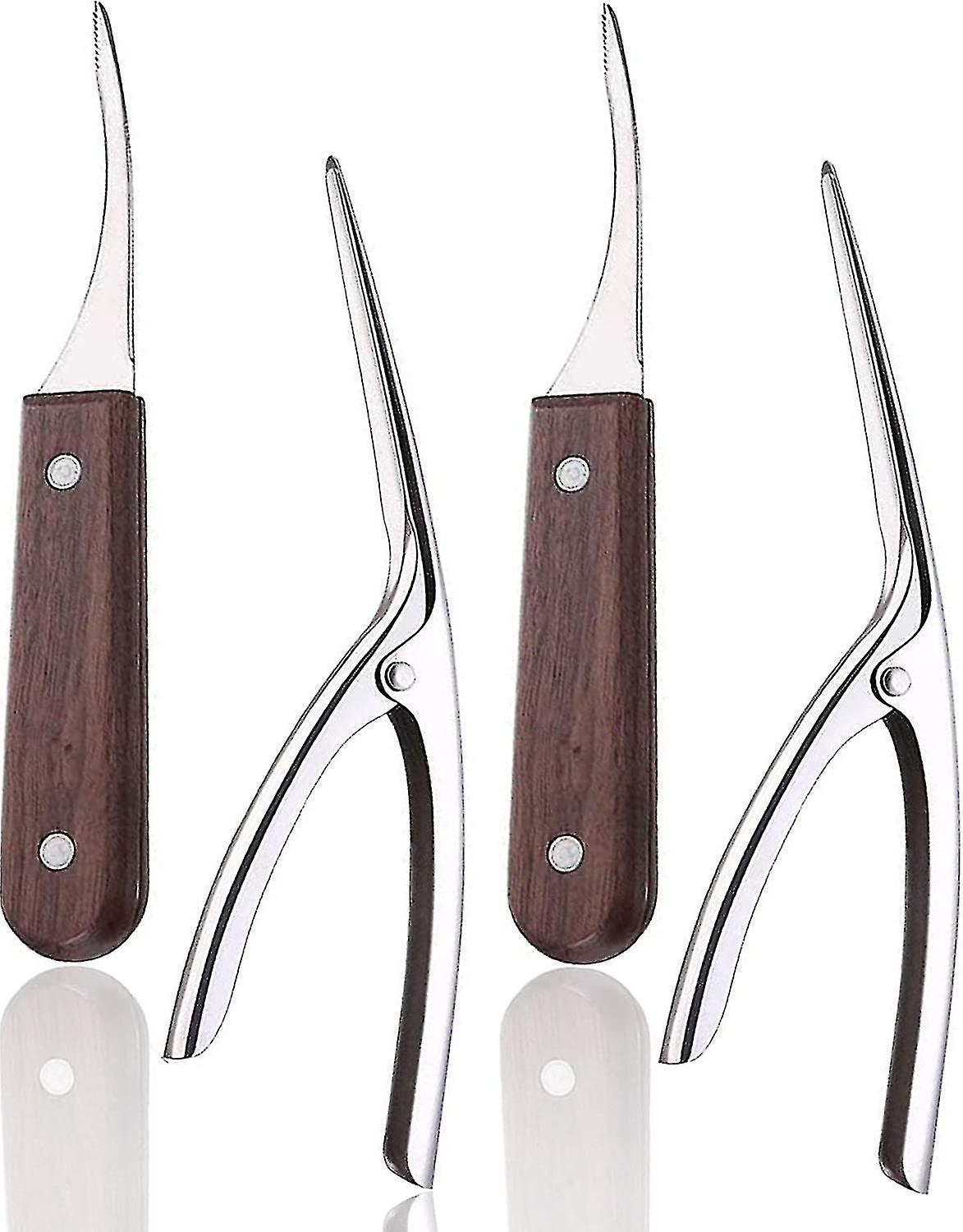 Shrimp Deveiner Tool And Peeler, Stainless Steel Prawn Peeler Shrimp Cleaner Knife, Shrimp
