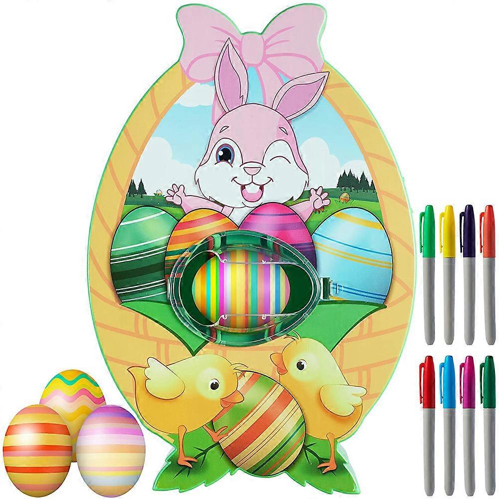 The Eggmazing Bunny Easter Egg Mini Rotating Decorator Kit Egg Decorating Spinner Easter Gift