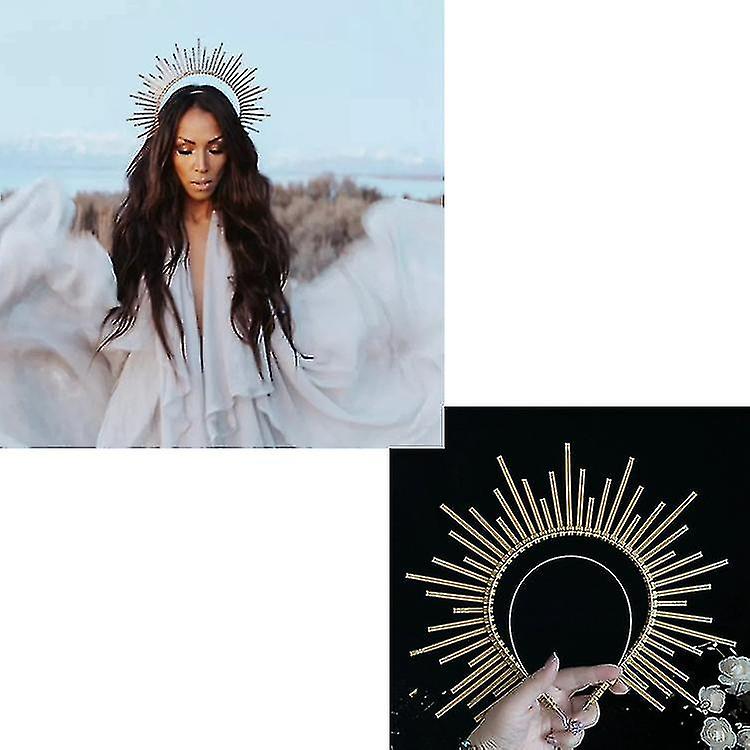 כוכב הכתר גולדן ספייק הילה האלה מטאל סרט ראש צילום אביזרים