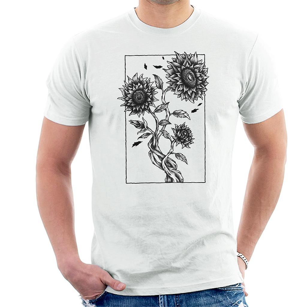 Rastúce Gothic Flower Men ' s T-shirt