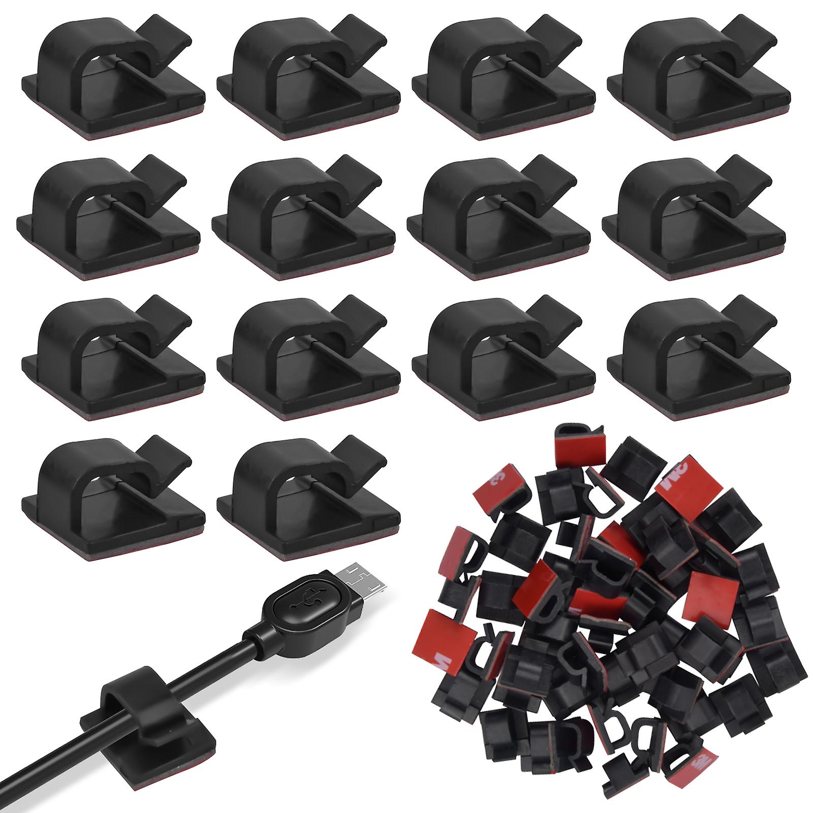 50pcs Electrical Wire Clips For Cable Management