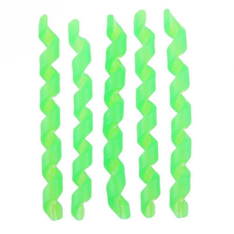 Green Bicycle Brake Cable Protectors Anti Friction Housing Rubber Protector Frame