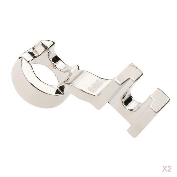2pcs Ruler Foot Free Motion Darning Patchwork Presser Foot Low Shank