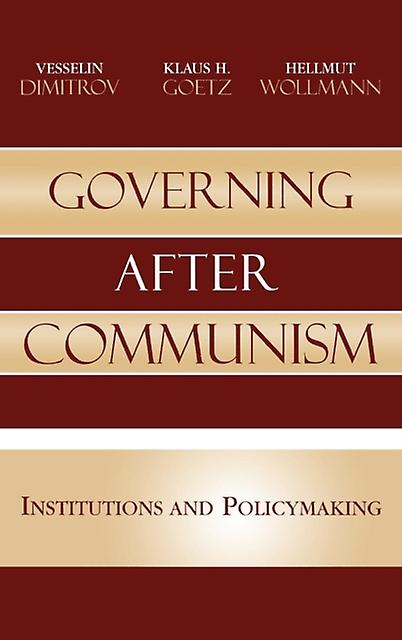 Governing After Communism by Hellmut Wollmann Paperback Book