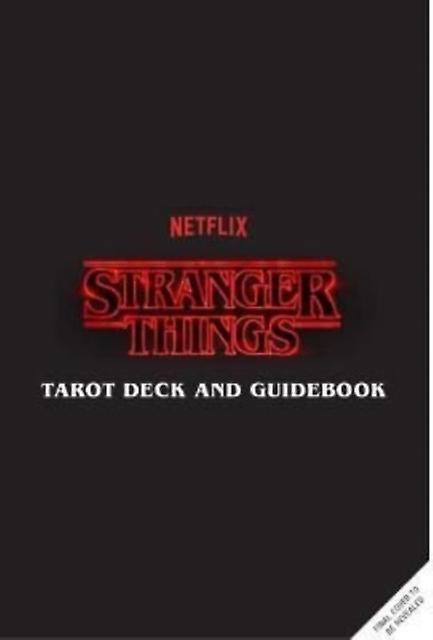 Stranger Things Tarot Deck And Guidebook by Casey Gilly Paperback Book