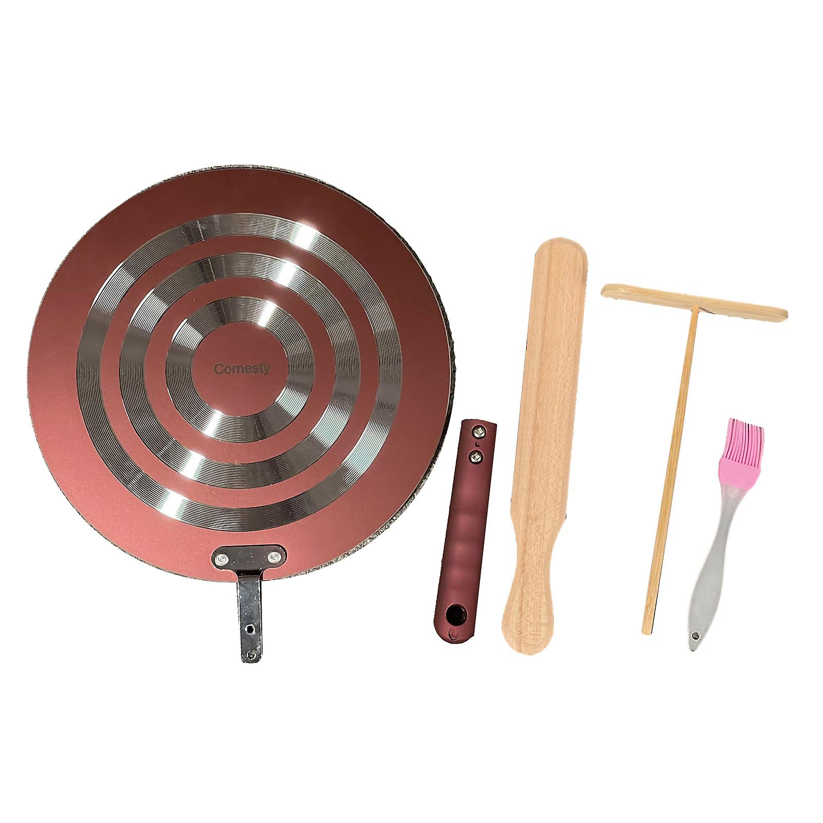 Cornesty Pannekake Pan Crepe Maker Flat Pan Griddle Pan