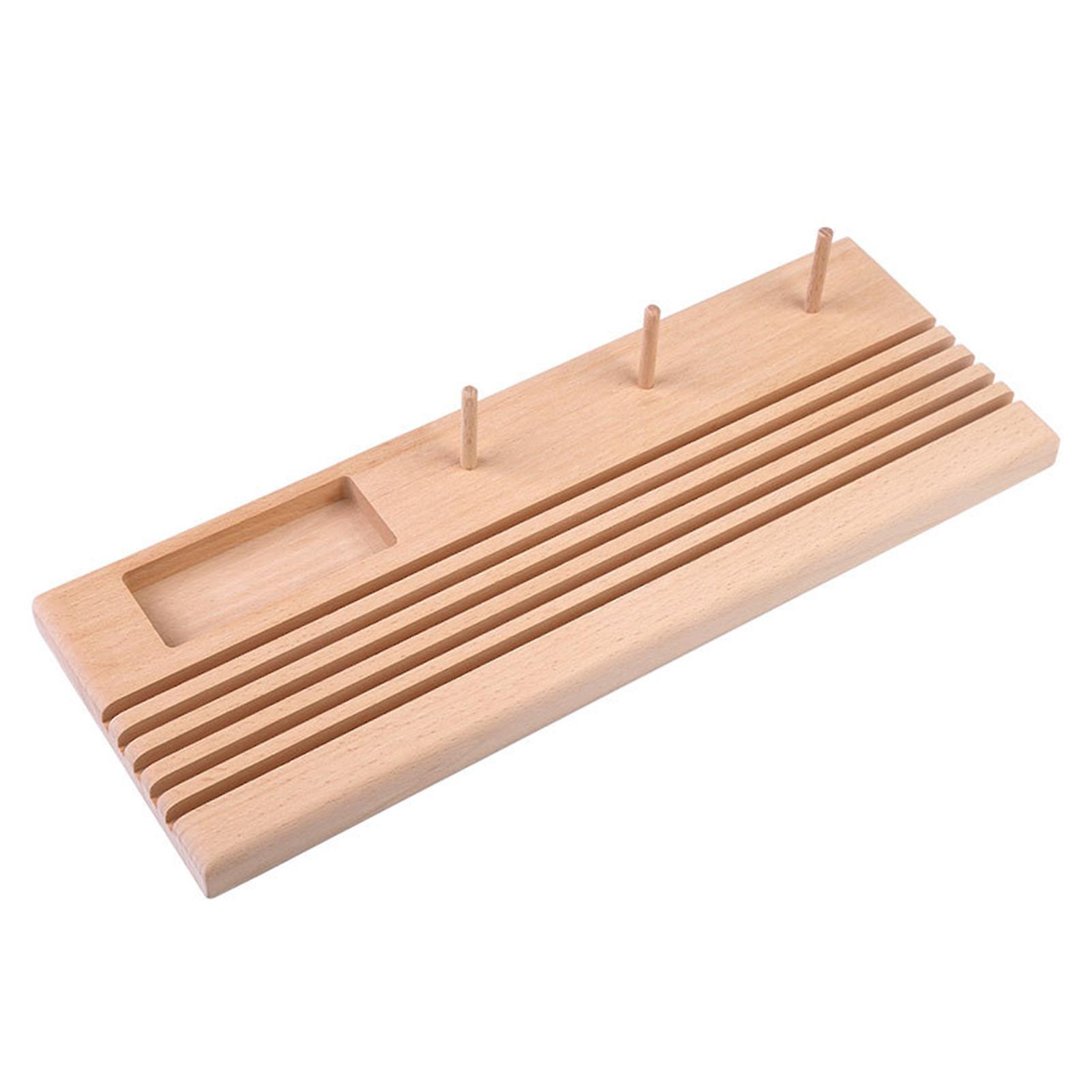 Quilting Ruler Storage Organizer Patchwork Ruler Holder Beech For Sewing Ruler Patchwork Needles