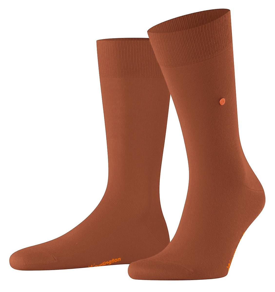Burlington Lord Socks - Saddle Brown