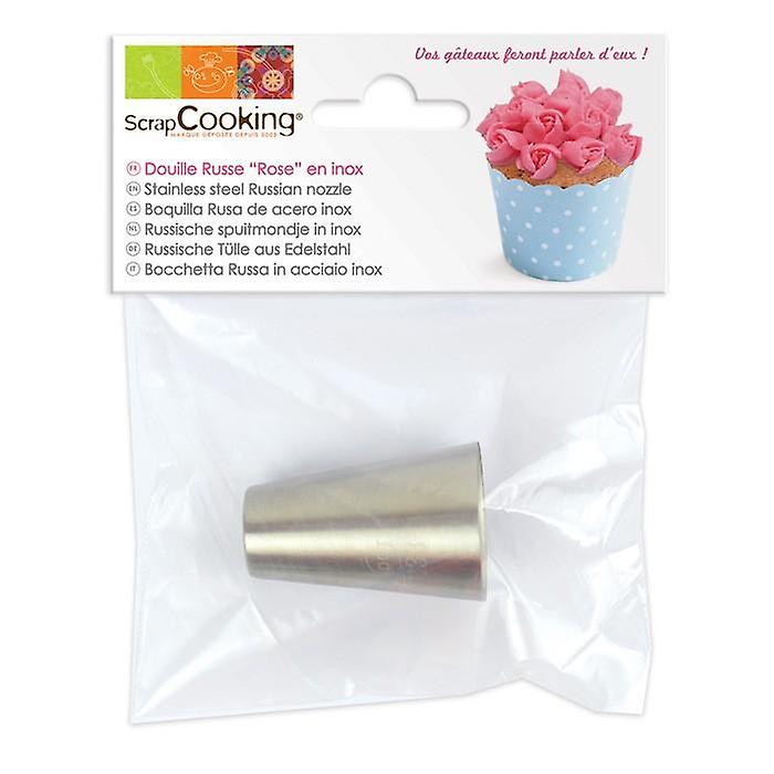 Stainless steel Russian icing nozzle - Rose