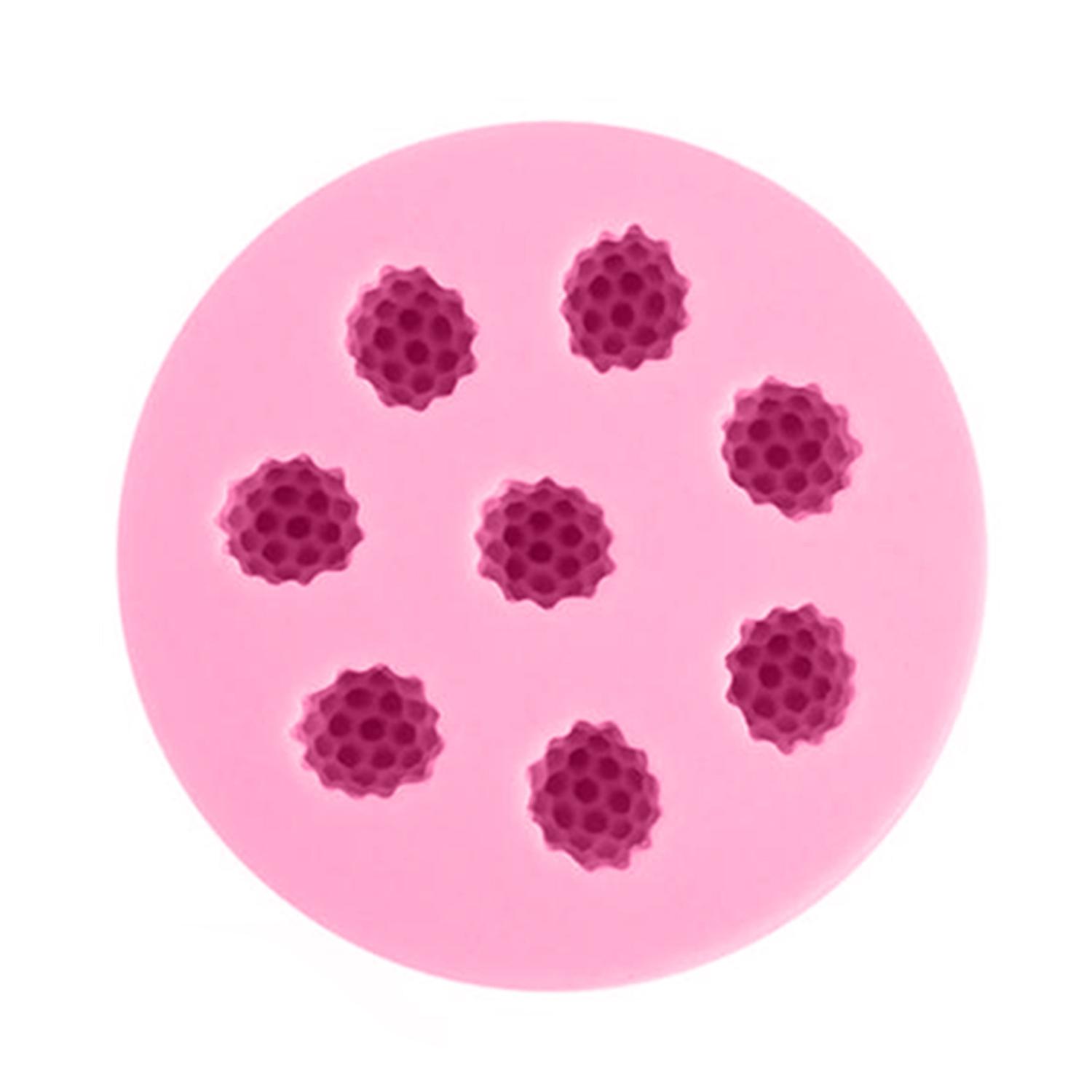 ZHOUBA Fondant Mould Non-stick Silicone DIY 3D Fruit Shape Chocolate Dessert Mold for Cake Making