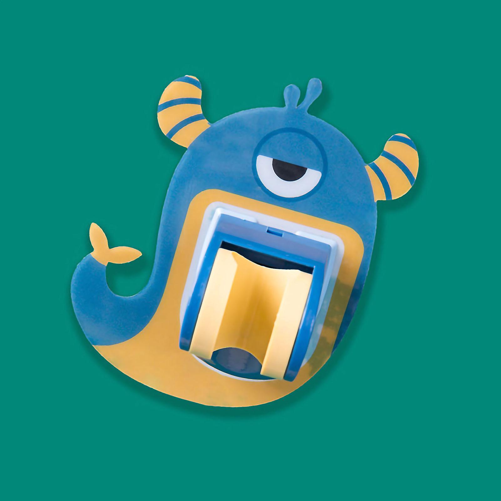 Whale Pattern Shower Holder Wall Mount No Punching ABS 50g