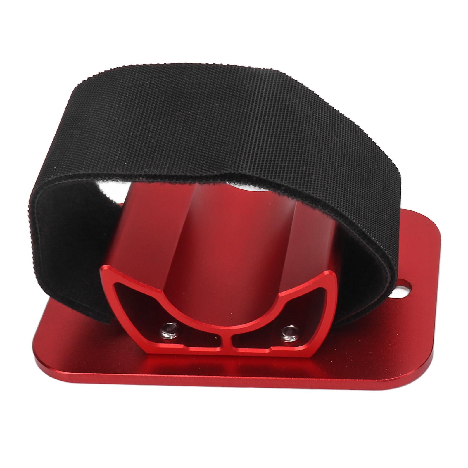 Car Transport Bike Fixed Rear Wheel Bracket Aluminum Alloy Wear Resistant Car Rooftop Bike Rear Mount for Car Coupes Hatchbacks Red