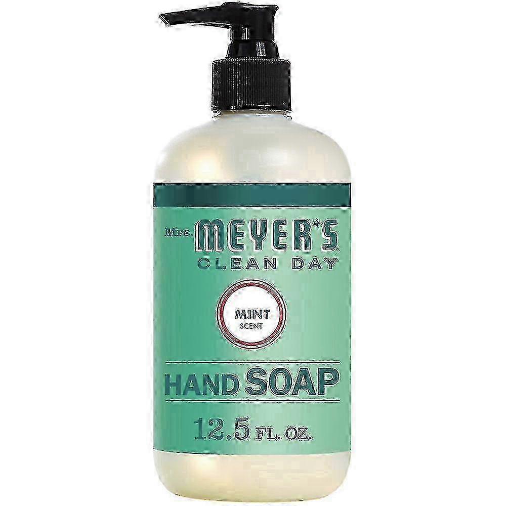 Mrs. Meyer's Clean Day 液体洗手液，薄荷香味，12.5 盎司