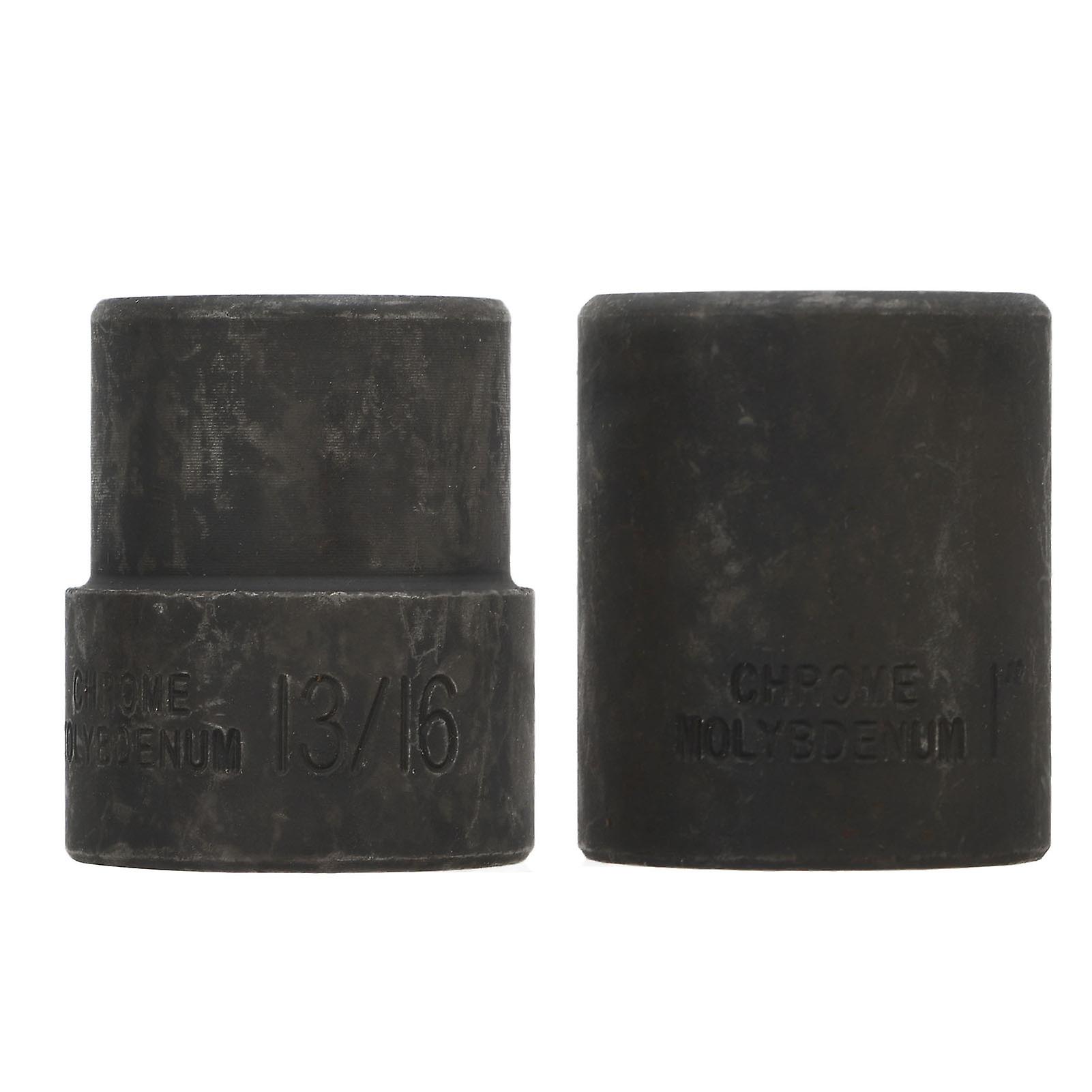 2pcs Emergency Wheel Nut Remover Kit 19-26mm 1/2" Square Drive for Hand Air Tools