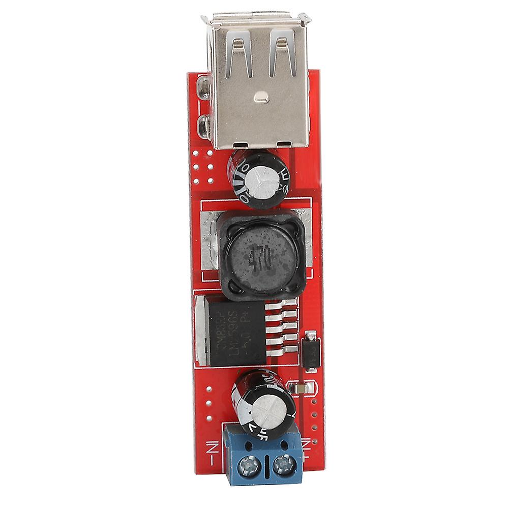 Dual USB Output 9V/12V/24V/36V to 5VDC DC Vehicle Charging 3A Buck Voltage Regulator Module