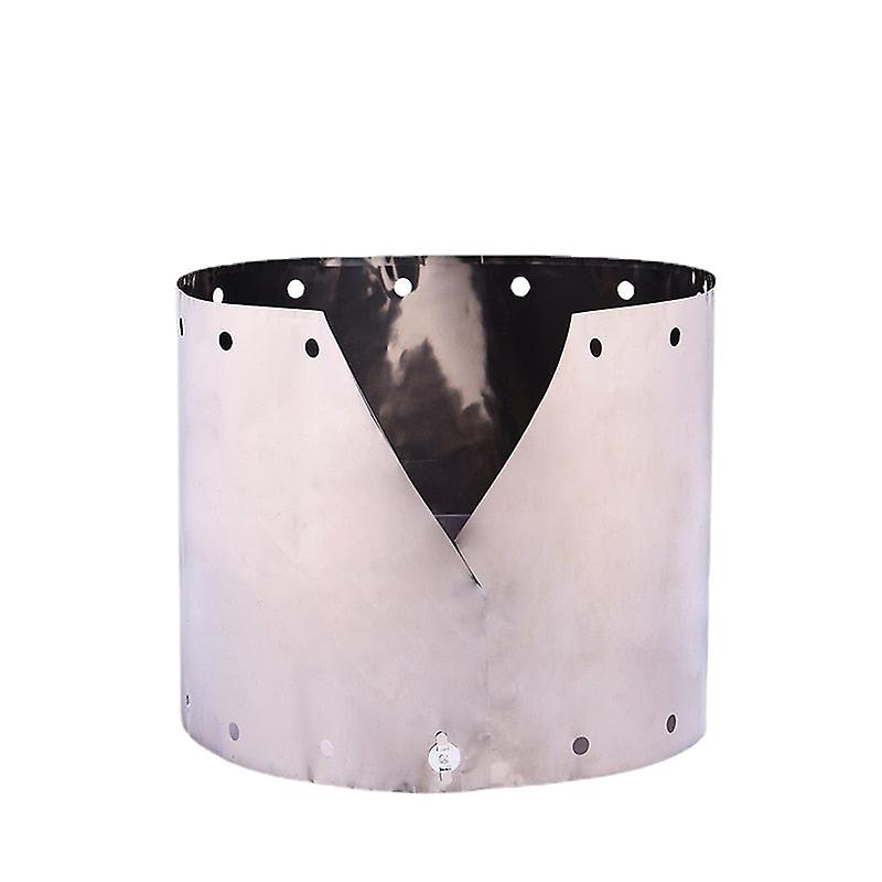 Titanium Ultra-light Wind Shield For Gas-burner Alcohol Stove Portable Folding Camping Equipment Outdoor Cooking Guard