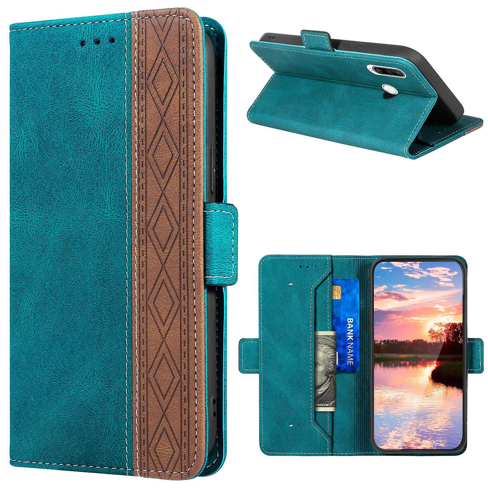 Leather Magnetic Closure Case with Flip Wallet Stand Function Cover for Huawei P30 Lite