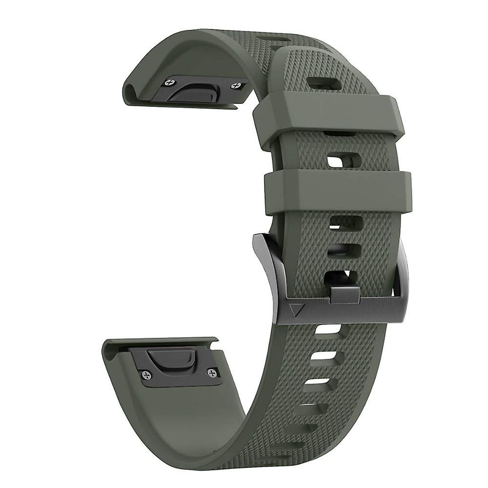 22mm Silicone Strap For Garmin Fenix 7