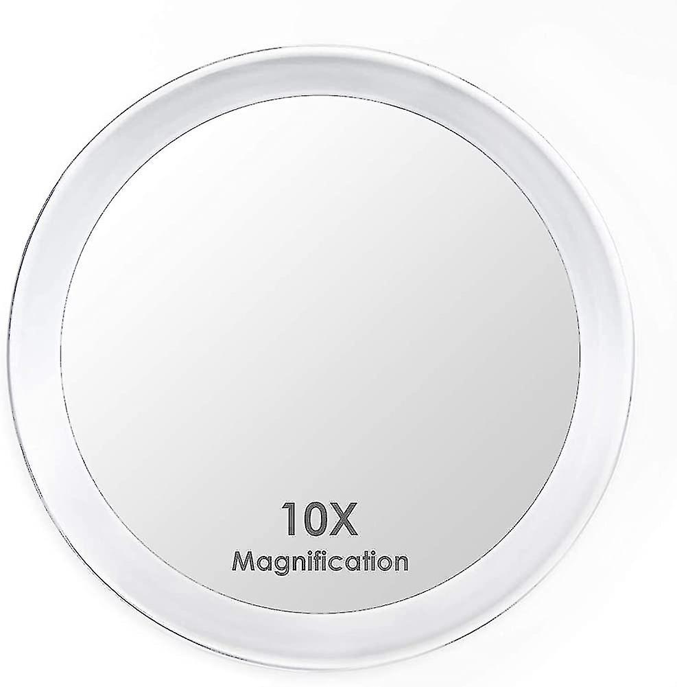 10X Magnifying Mirror With Suction Cups, Make-Up Mirror With 10X Magnification Size 3