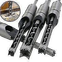 4 piece square hole drill bit set, woodworking drill bits square hole drill bits square hole drill m