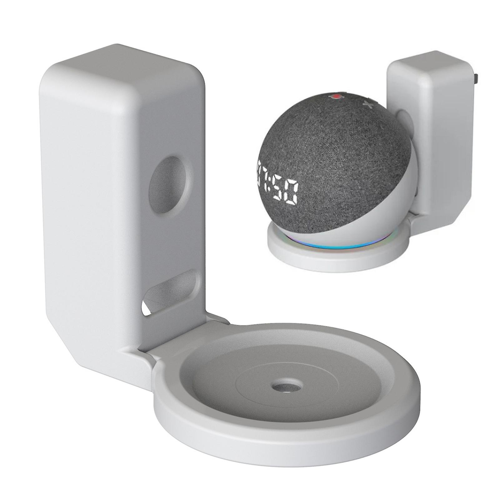 Speaker Wall Mount Bracket for Dot 4th Gen, White ABS Stand