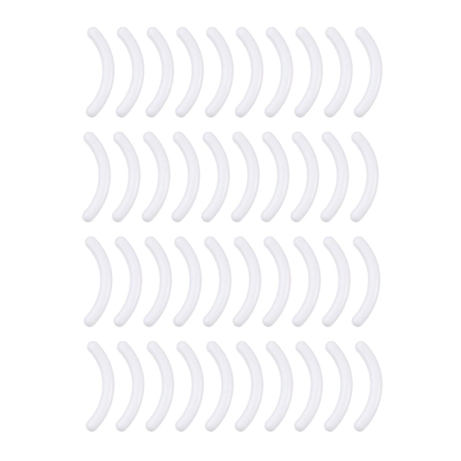 40Pcs Βλεφαρίδων Curler Pads Fine Workmanship Smooth Surface Heavy-duty Eyelash Curler Refill Αντικαταστήστε