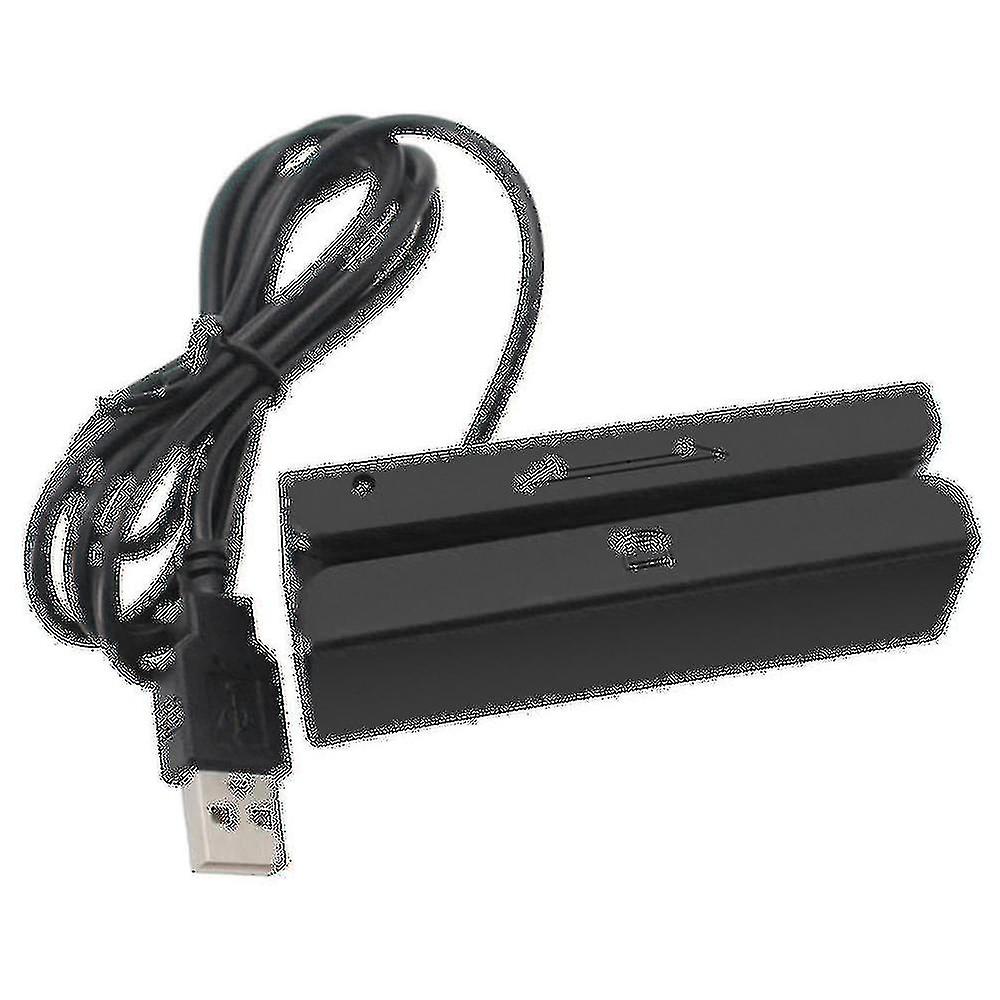 Msr90 Usb Magnetic Strip Card Reading Machine Card Reader Stripe 3 Tracks Mini Swiper For Usb Pc