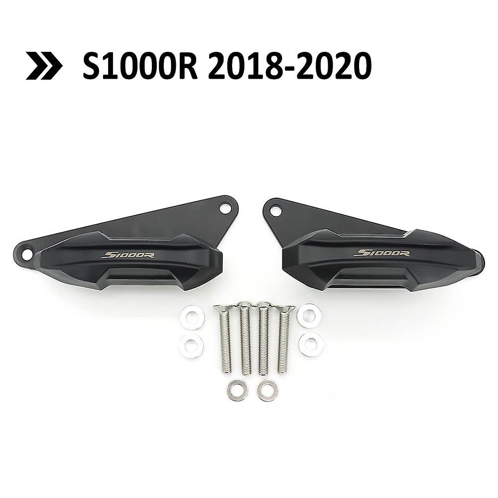 New 2018-2020 Motorcycle Frame Sliders Pad Protector Guard Anti-fall Glue Falling Protection Pads Set For Bmw S1000r 2021 2022