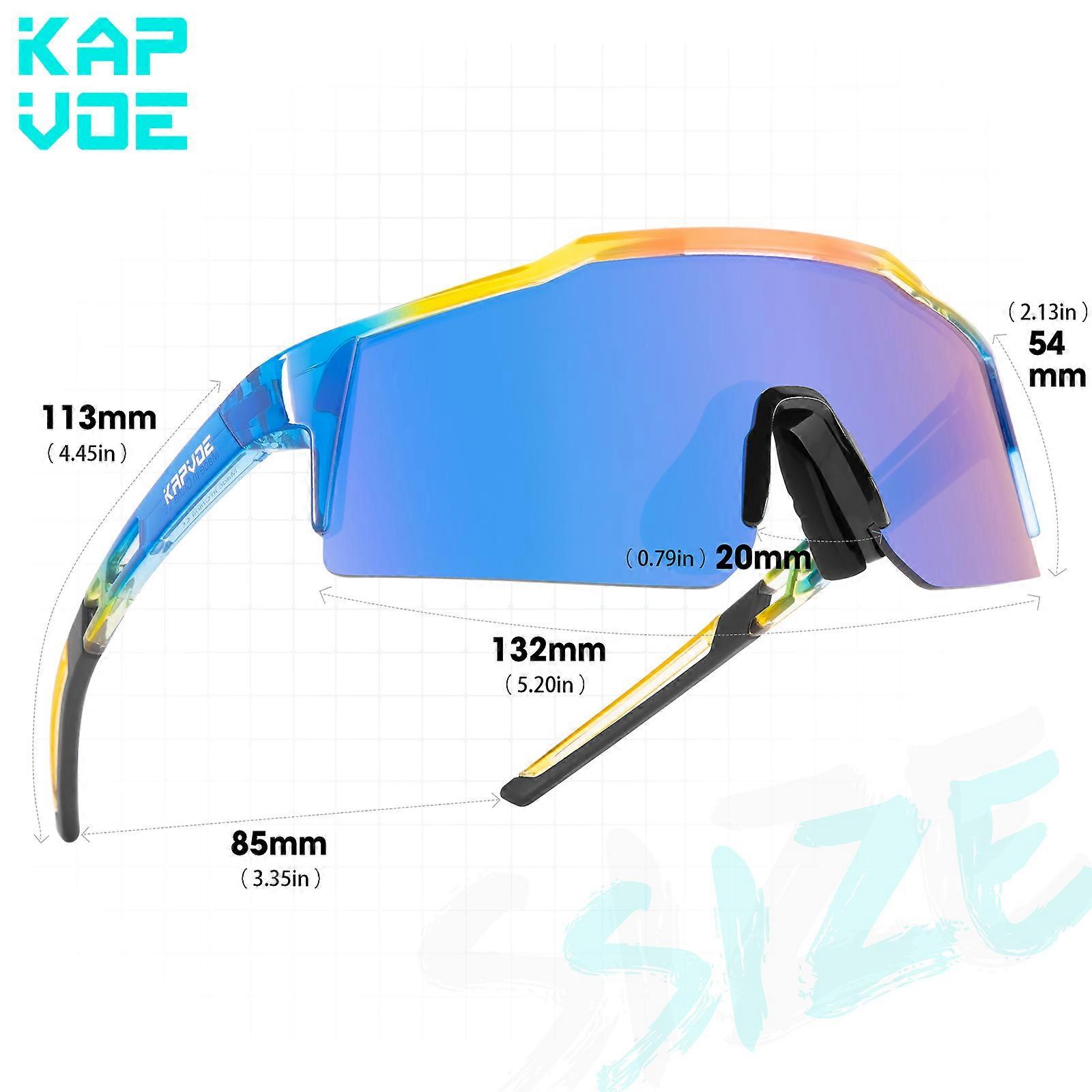 Lunettes De Soleil Sport Enfant 6-14 Ans - UV400, Polycarbonate Incassable - Pour Vélo, Course, Baseball, VTT - 7