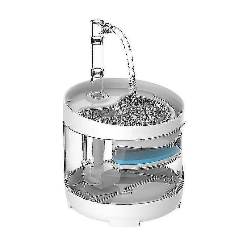 1,6L Automatisk Kattvattenfontänfilter Drickare För Katter Hundvattendispenser Husdjurssensor Katt Dricksfontän 3 Spill Mode Cisea