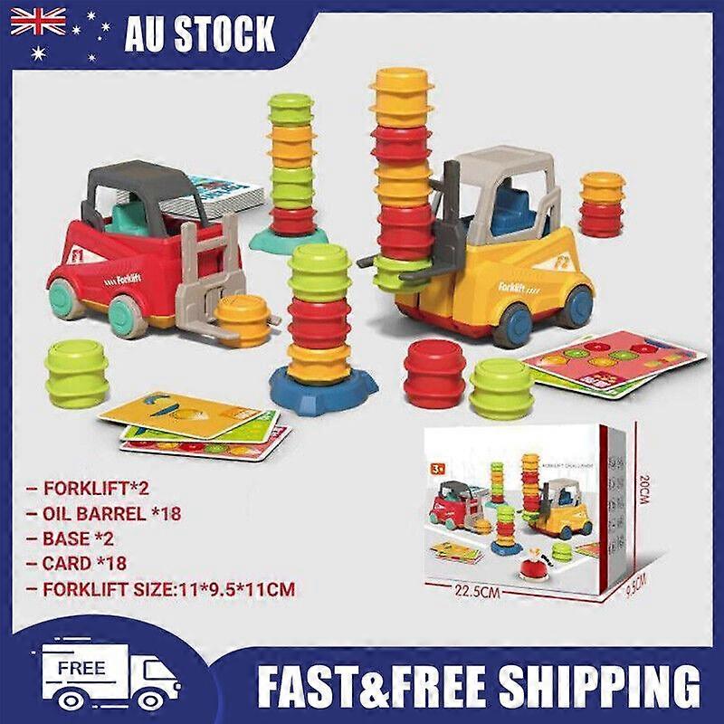 Forklift Transport Game Forklift Frenzy 2 Players Stack & Matching Skill Game AU