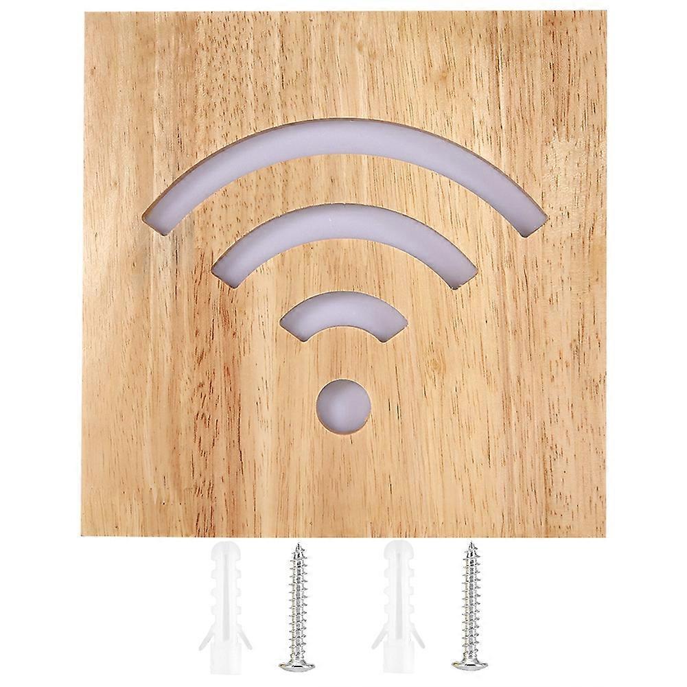 Creative Solid Wooden LED Wall Lamp Light Study Room Living Room Hallway