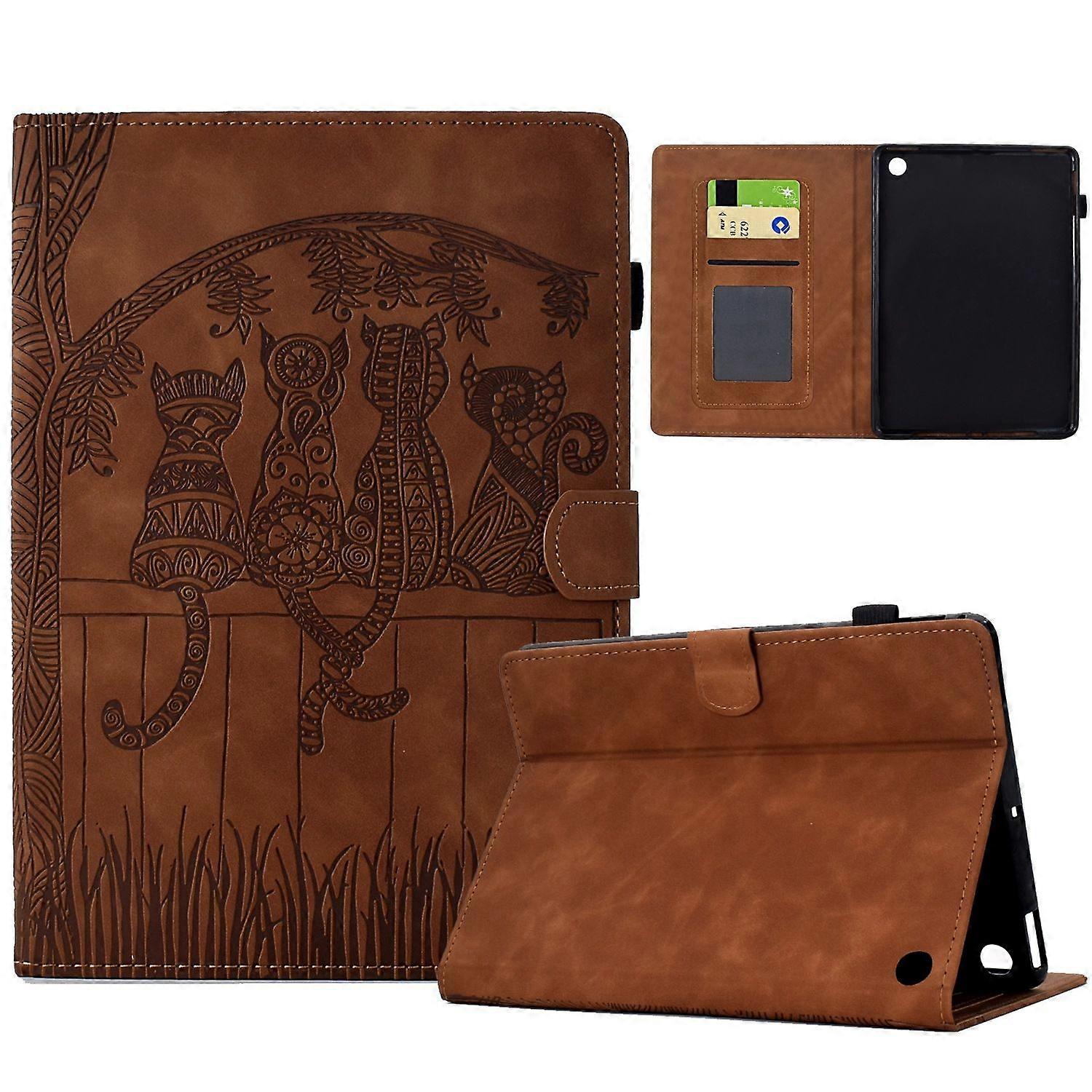 Embossed PU Case For Amazon Kindle Fire HD8 Plus 2022
