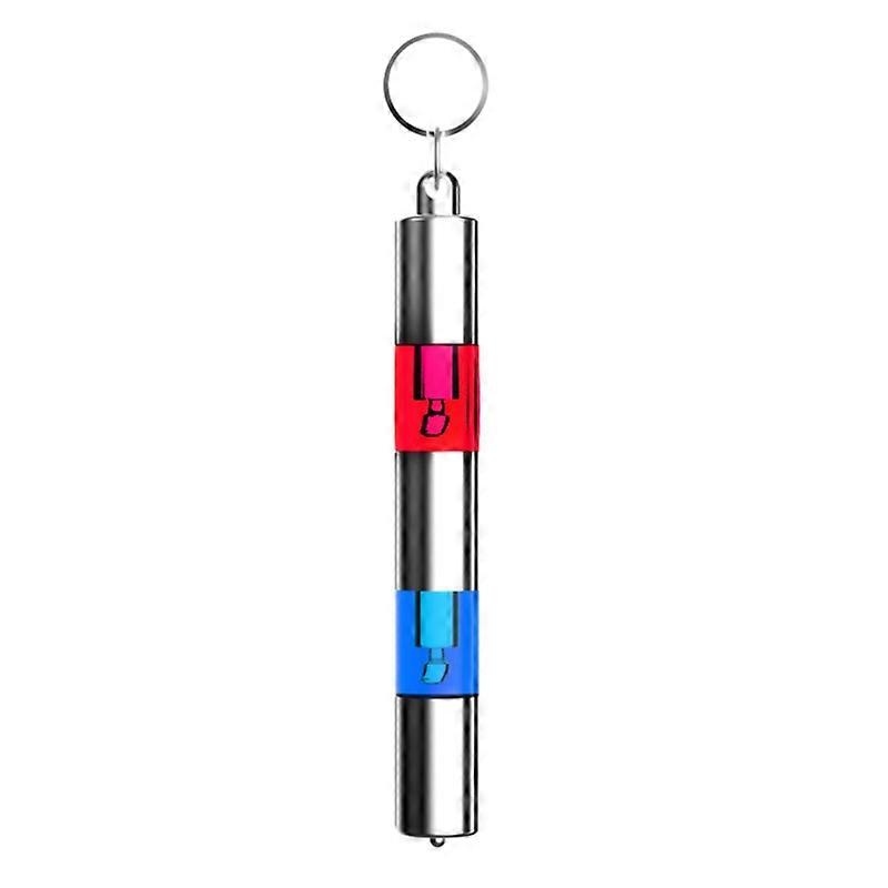Small Anti Static Keychain Flash Static Rod Electrostatic Discharger LED Portable Keychain Avoid Static Shocks K0AF JOHX