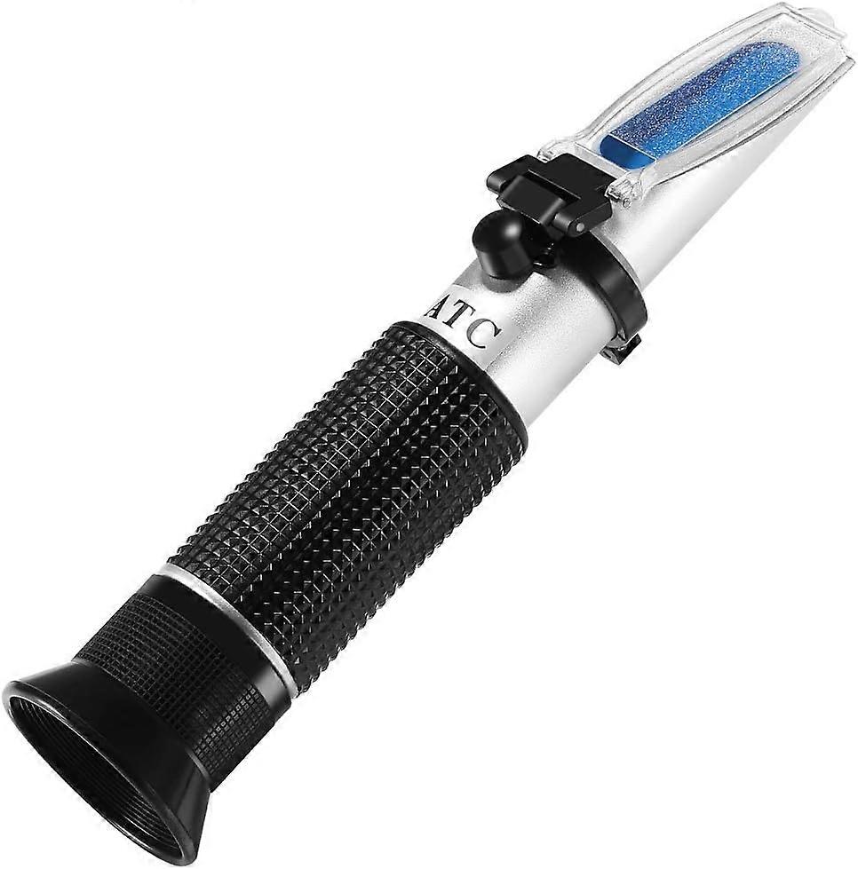 Food Salinity Refractometer, Salt Analyzer Tester Salinometer for Measuring, Black, 1PCS YDW