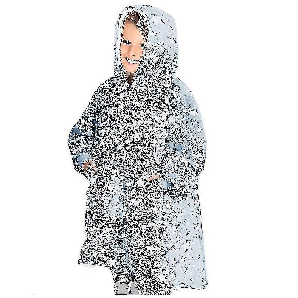 Felpa con cappuccio in pile oversize Coperta Ultra Plush Sherpa Felpa con cappuccio gigante Soft-YuJia