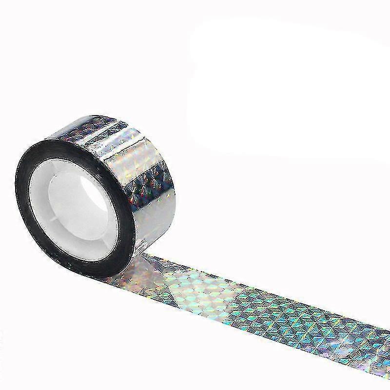 Reflective Scare Tape Ribbon, Double Sided Reflective Tape To Keep Birds Pigeons Crows