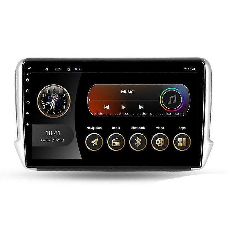 Car Radio For Peugeot 2008 1 2013 - 2020 Multimedia Video WIFI Navigation GPS