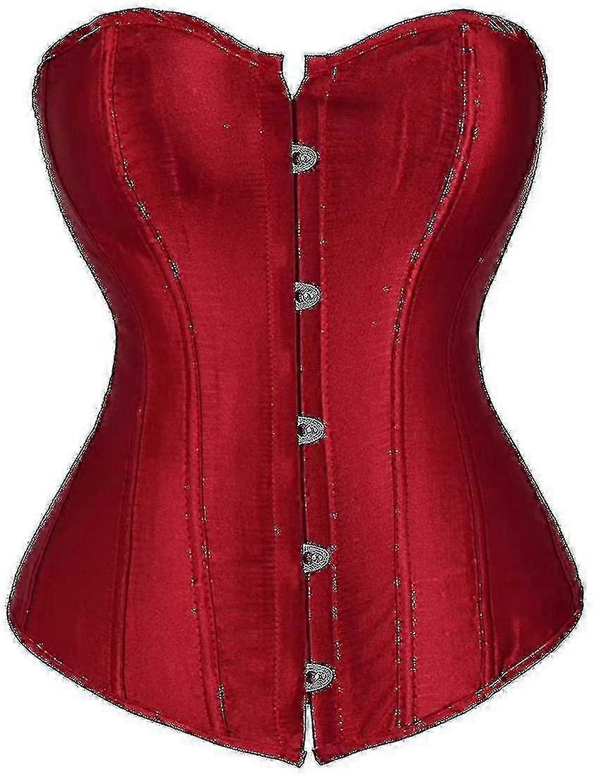 المرأة بوستير مشد أعلى جنسي الملابس الداخلية مجموعات الأسود الساتان الخصر Cincher