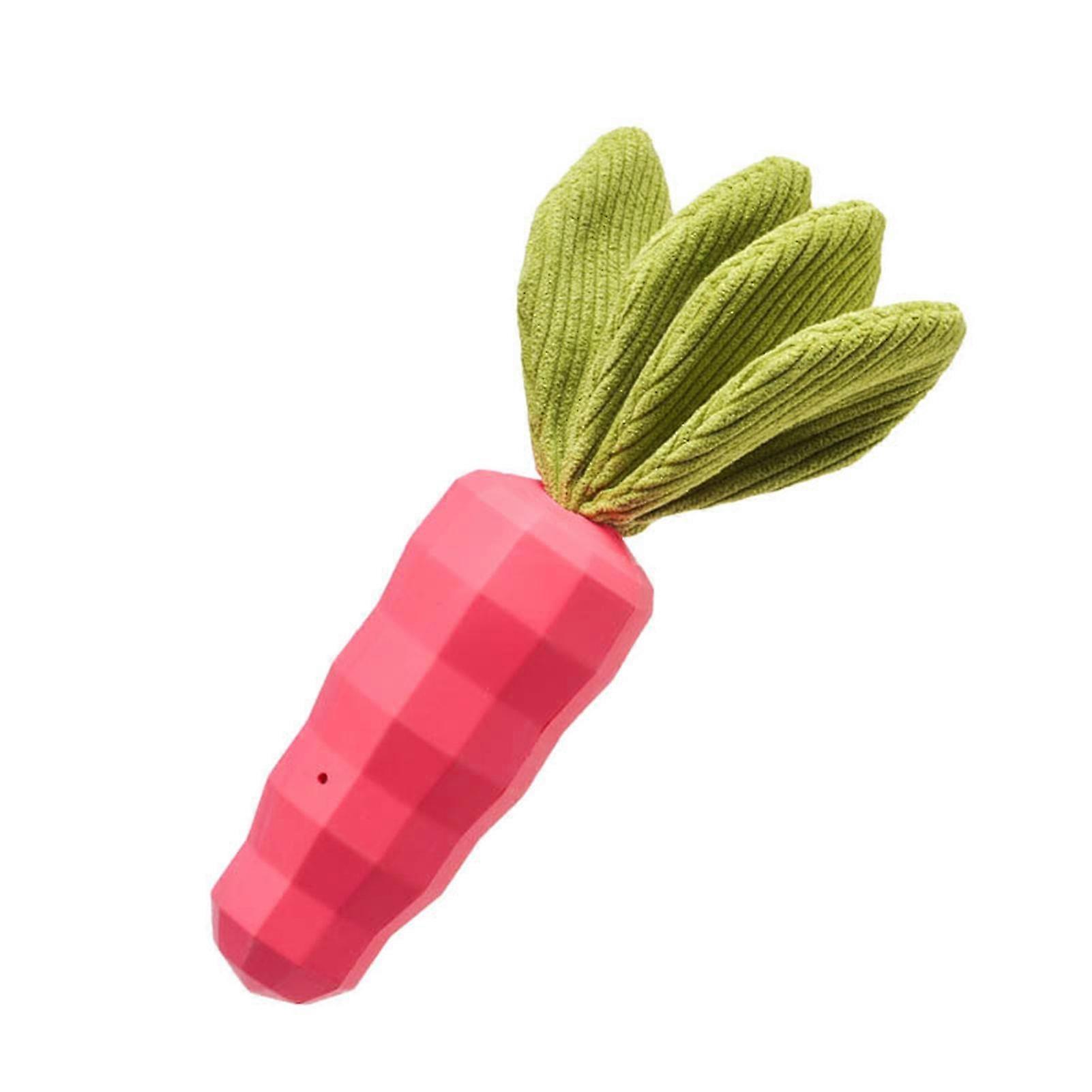 Gift Bite Resistant Squeaky Dog Toy For Large Medium Carrot Aggressive Chewing
