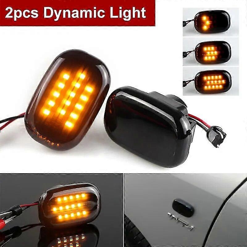 2pcs For Toyota Celica(curren) Mk6 T20/mk7 T23 (09/93-03/06) Dynamic Led Side Marker Flowing Turn Signal Light Panel Lamp-Good