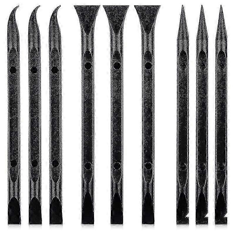 9 Pcs Plastic Scraper Tool Scratch Free Plastic Scraper Cleaning Pen Shaped Scraper Tool Multipurpo